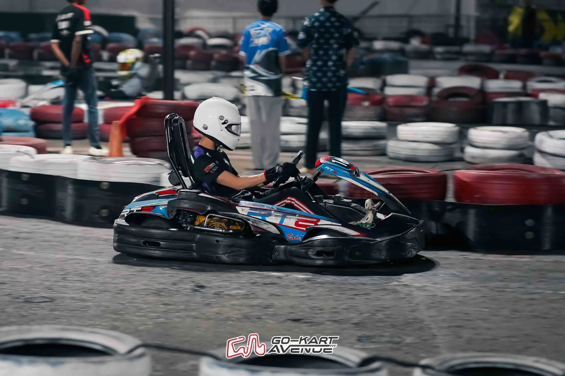 Faith cornering at Gokart Avenue, SWS Round 13/14